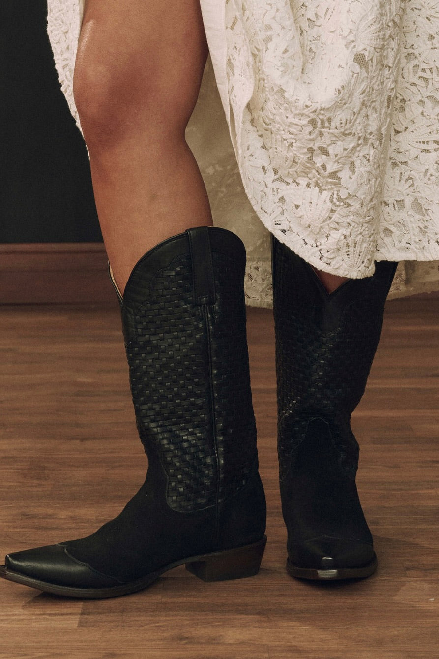 THE BASKET WEAVE COWBOY BOOT *PRE-ORDER*
