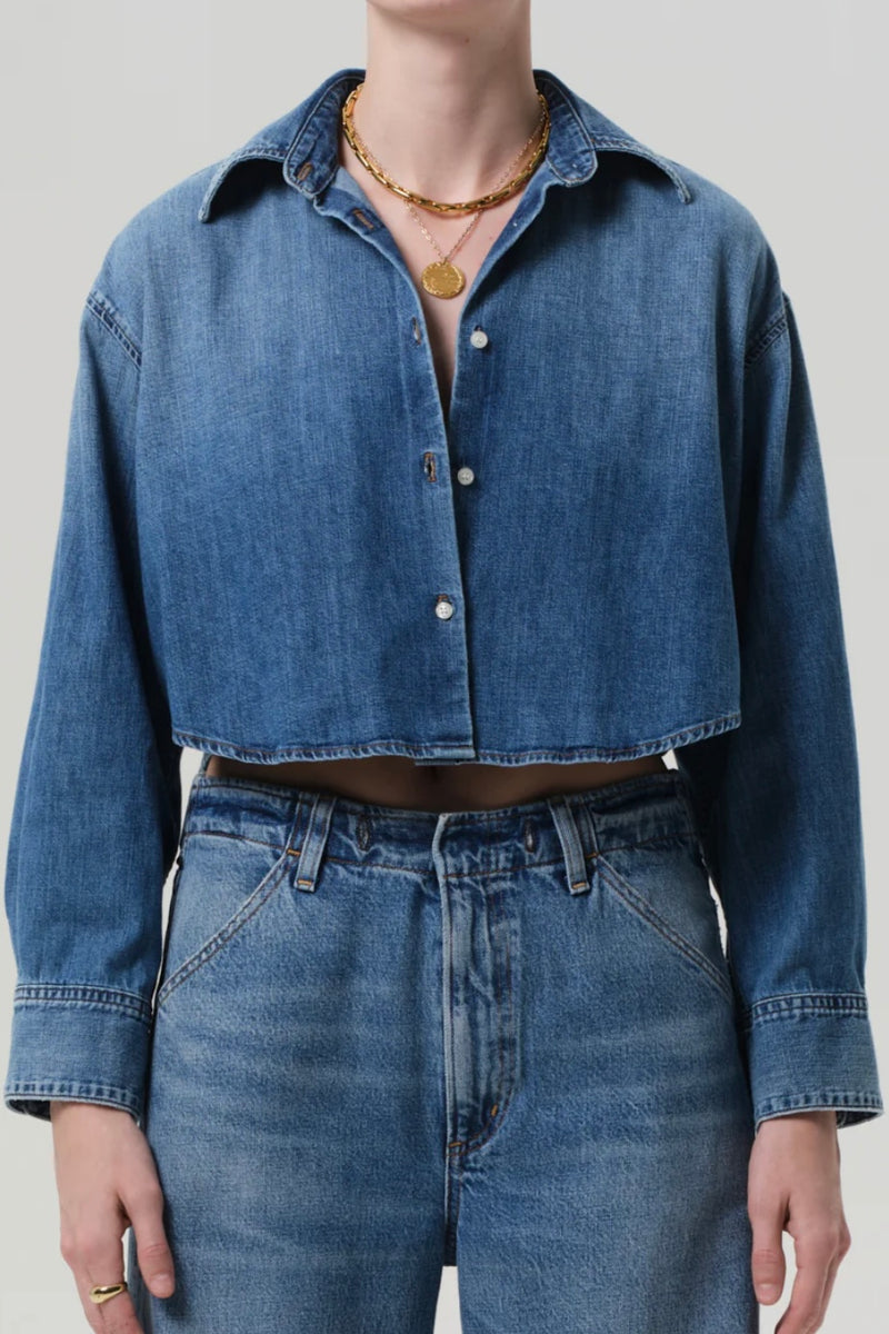 ANA CROPPED SHIRT