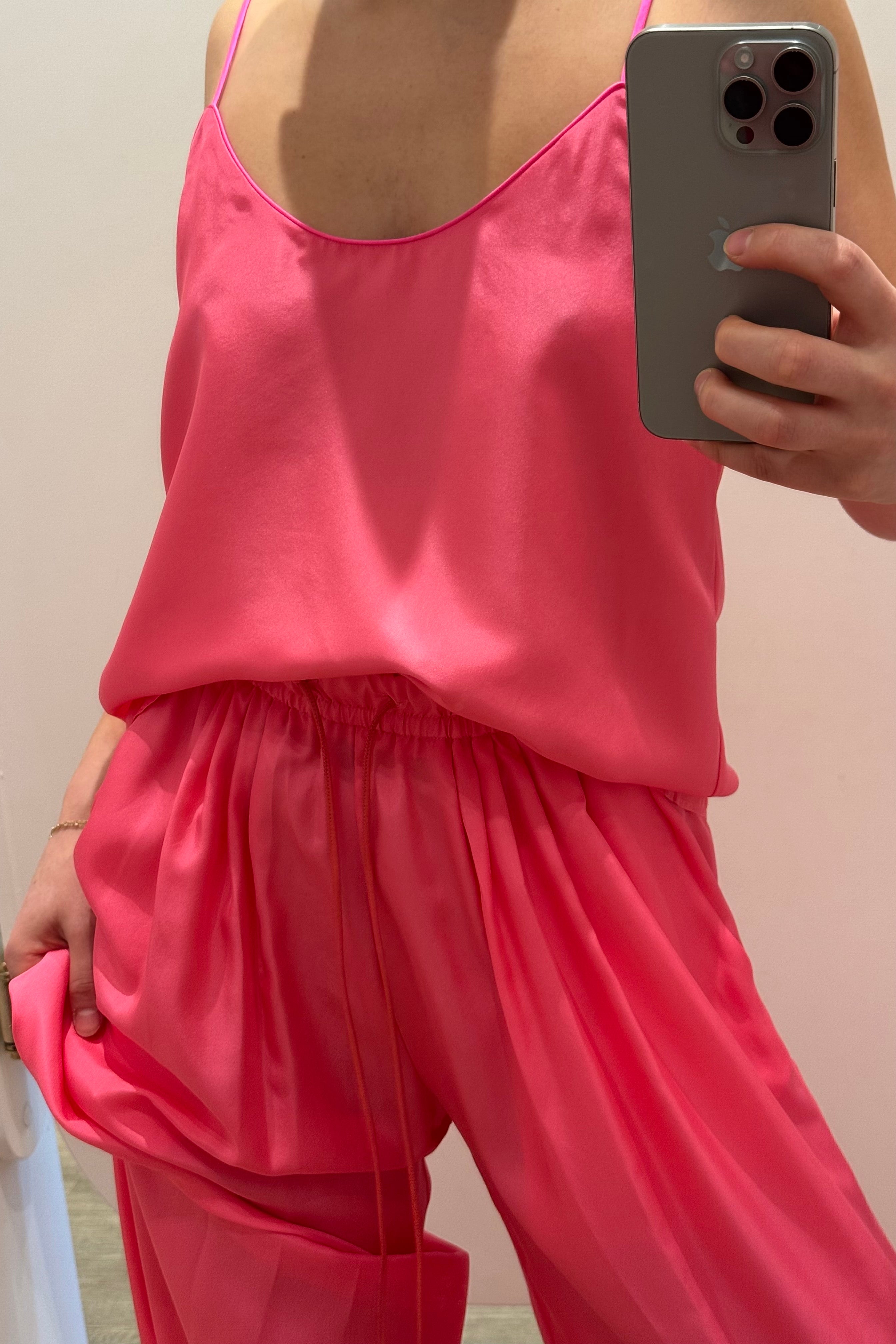 SILK HABOTAI TANK TOP