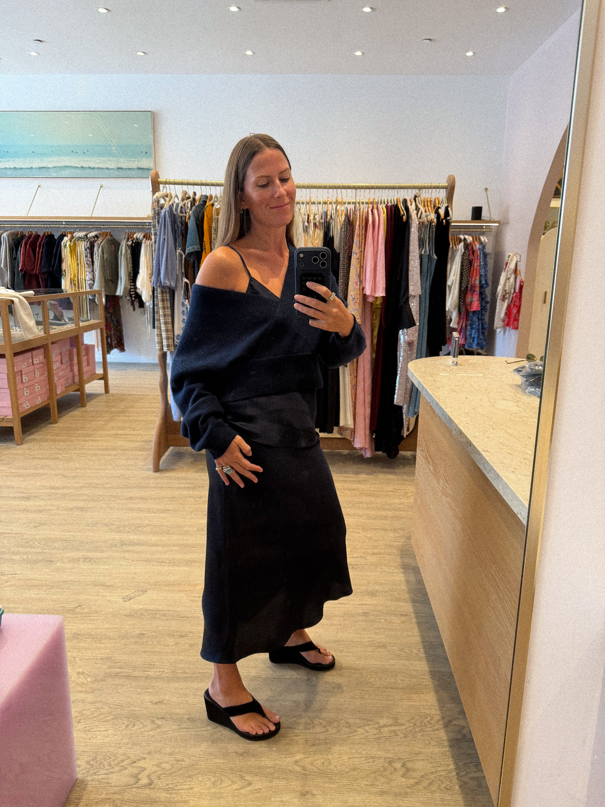 MIRANDA SILK SKIRT