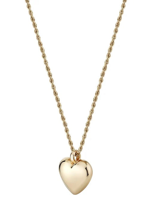 XL HELIUM HEART PENDANT NECKLACE
