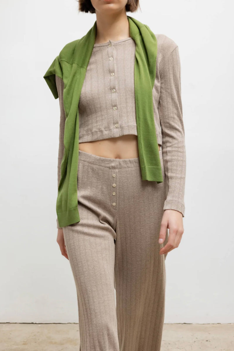POINTELLE BOXER PANT