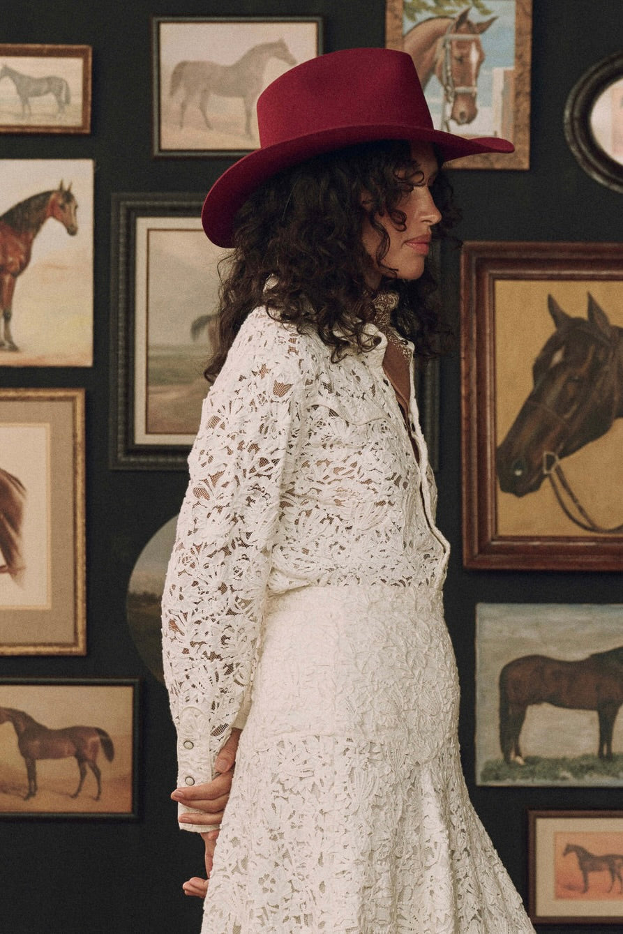 THE RELIC LACE WESTERN SHIRT *PRE-ORDER*