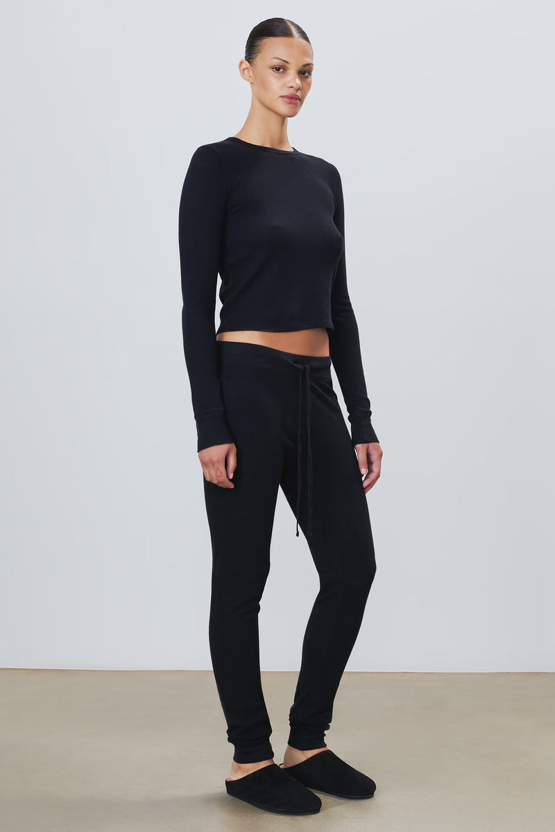 THERMAL DRAWSTRING PANT