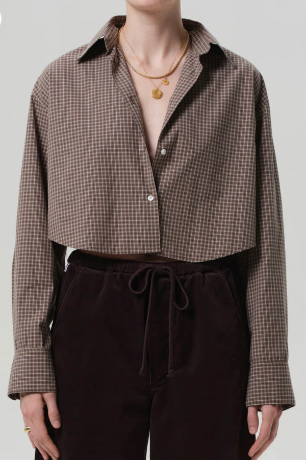 ANA CROPPED SHIRT