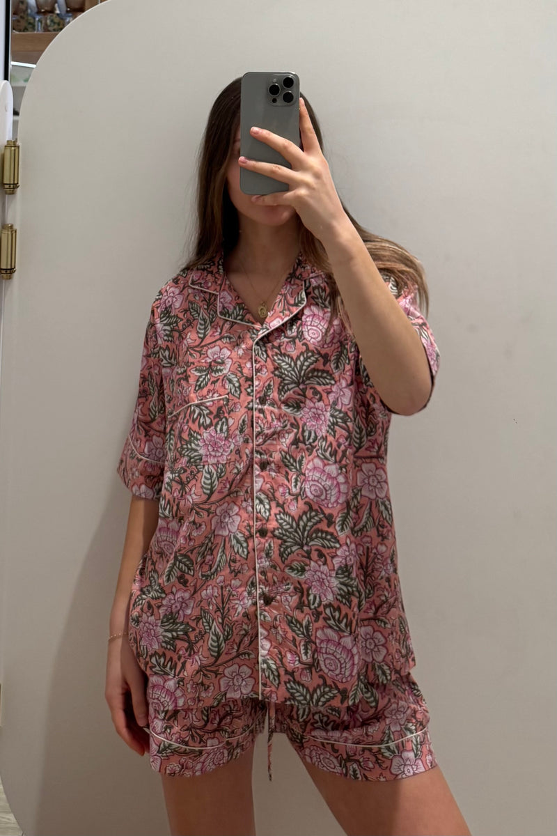 FLORAL PRINT PAJAMAS