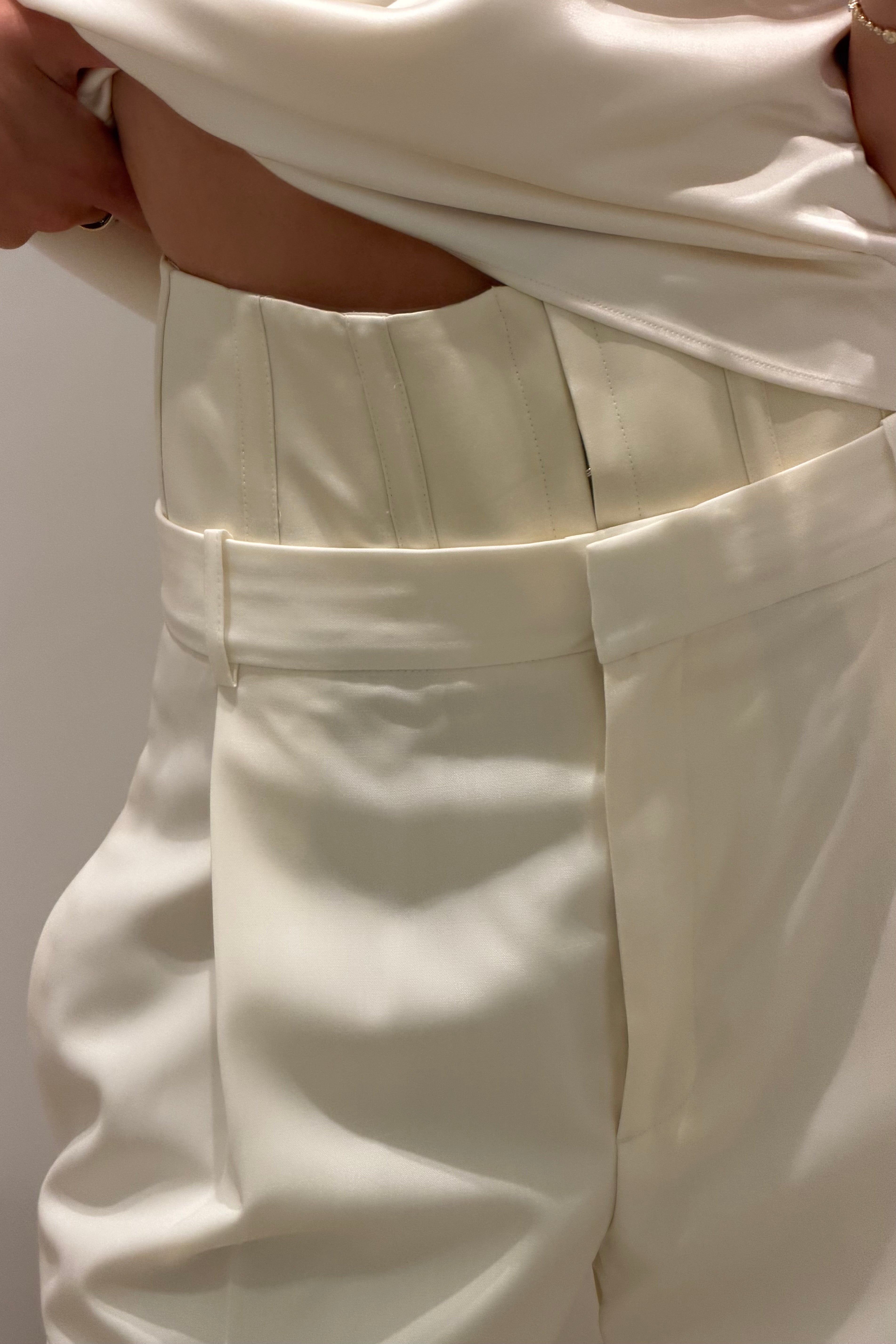 CORSET WAIST TROUSERS