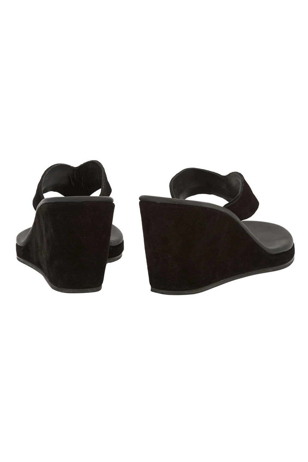 CHARYS SUEDE WEDGE THONG SANDAL