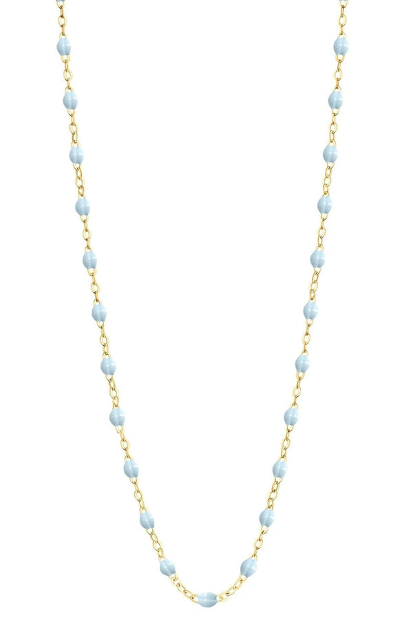CLASSIC 18" GIGI NECKLACE IN BABY BLUE