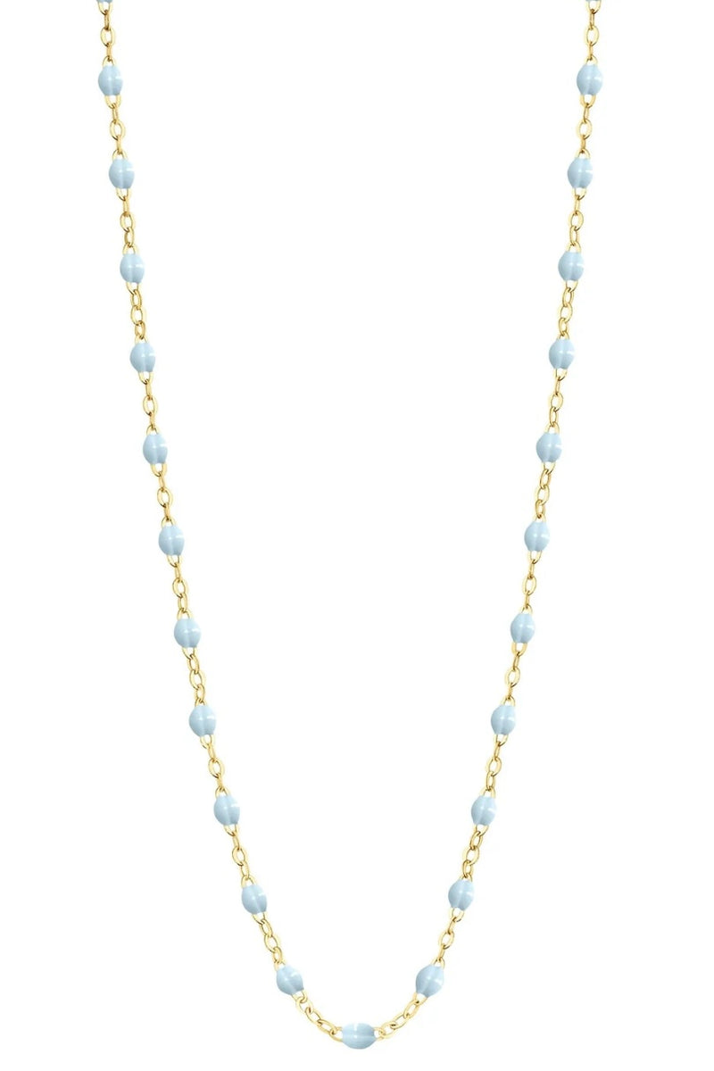 CLASSIC 16" GIGI NECKLACE IN BABY BLUE