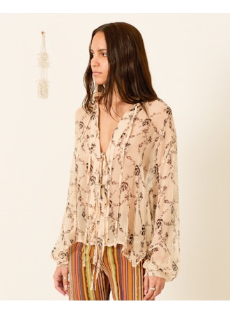 WILLOW SHADOW LACE BLOUSE *pre-order*