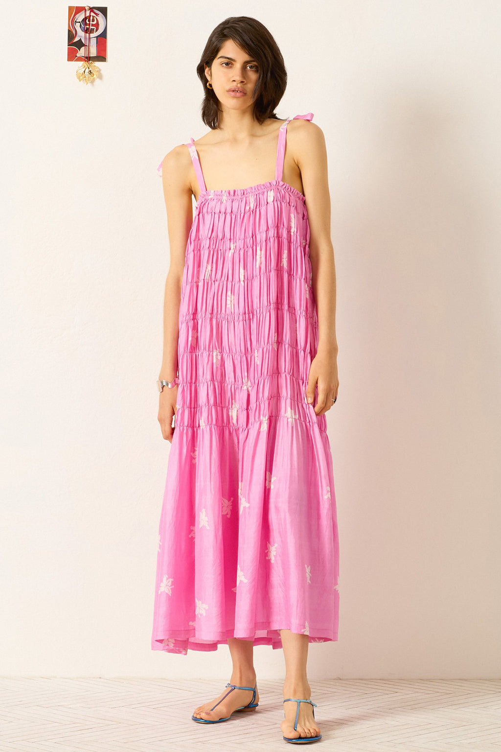 EMRYS PINK JASMINE DRESS