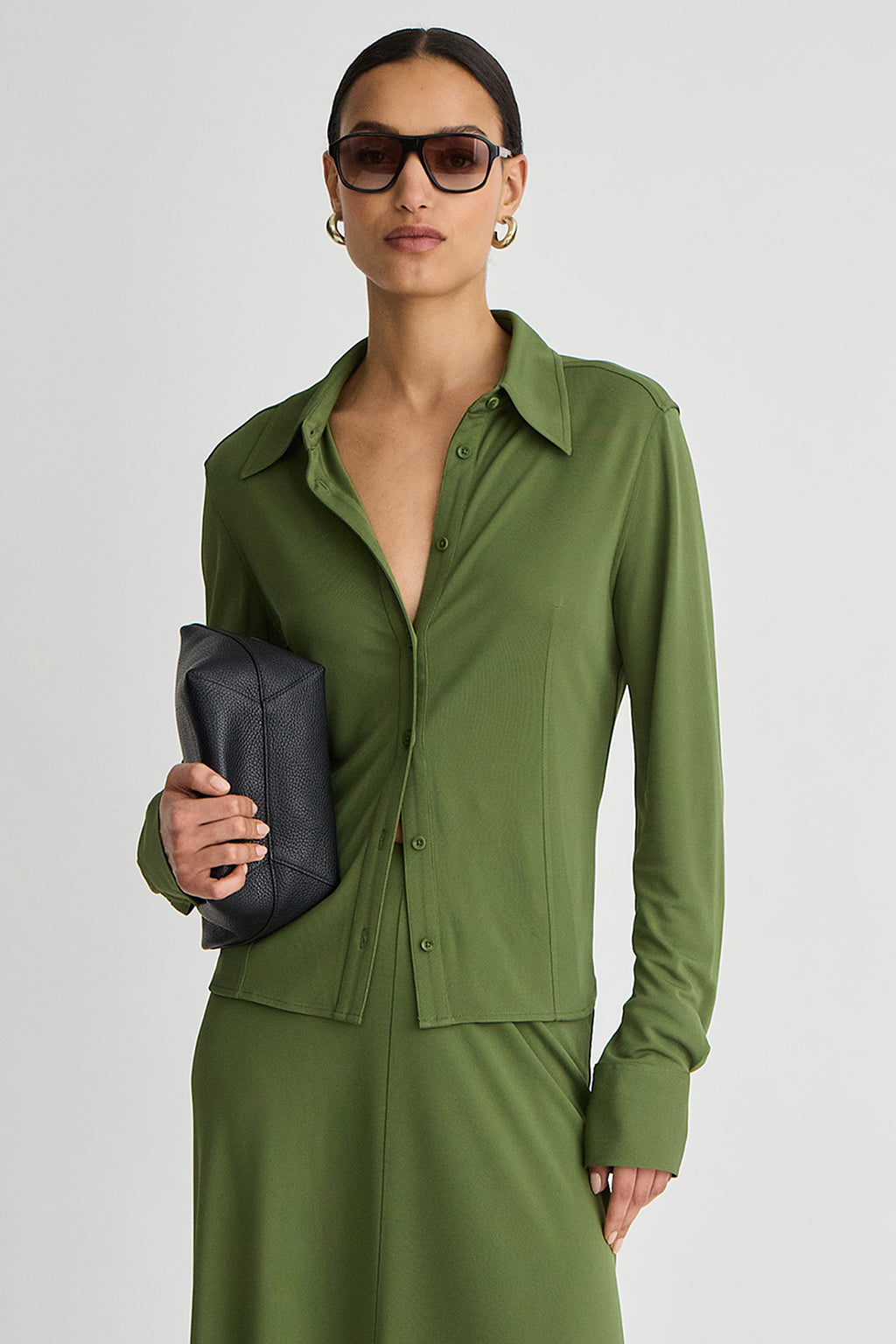 MERCE SLINKY SLIM BUTTON UP SHIRT