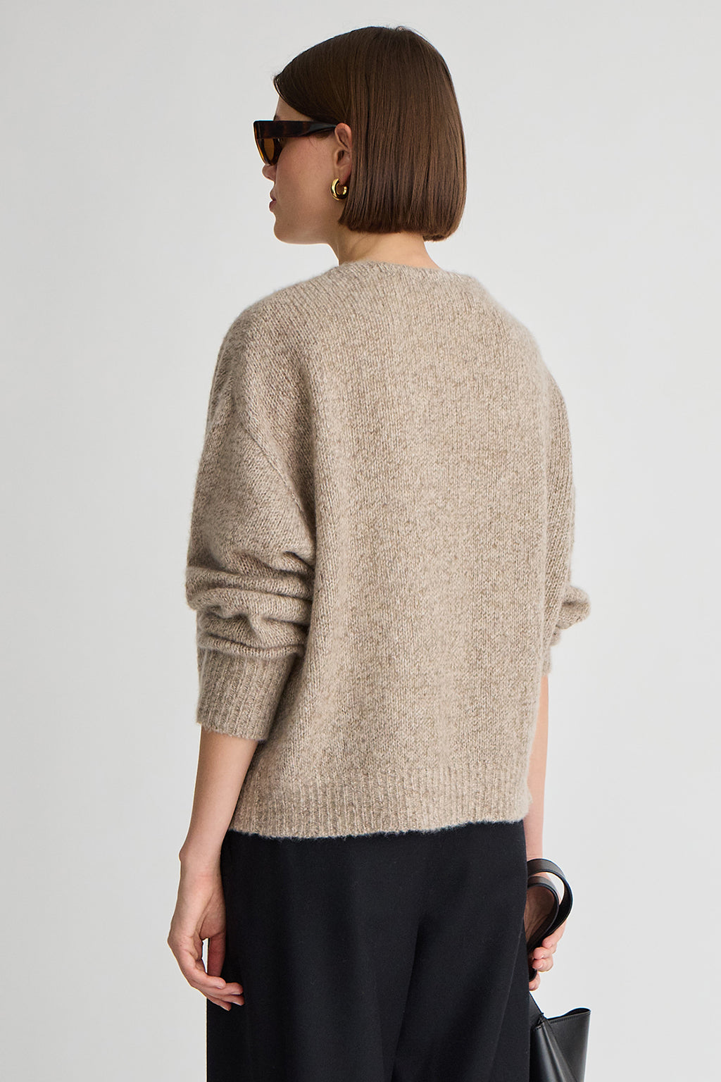 SOFTEST SILK CASHMERE V-NECK SWEATER