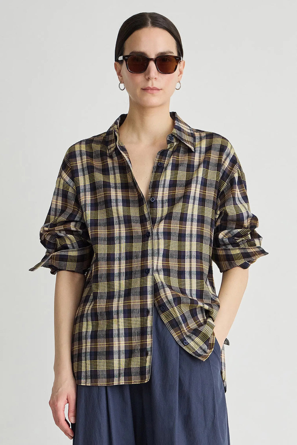 ISOLDE BUTTON UP TOP