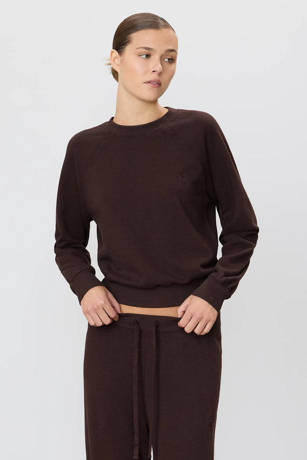 SHRUNKEN RAGLAN SWEATSHIRT