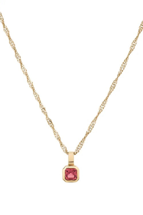 PETITE DAHLIA ASSCHER CHARM
