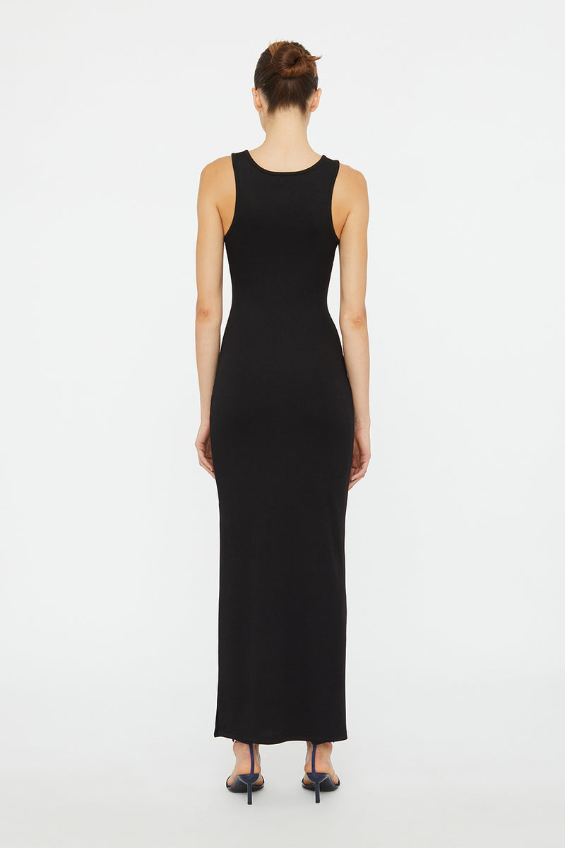 CRYSTAL PIN TANK DRESS