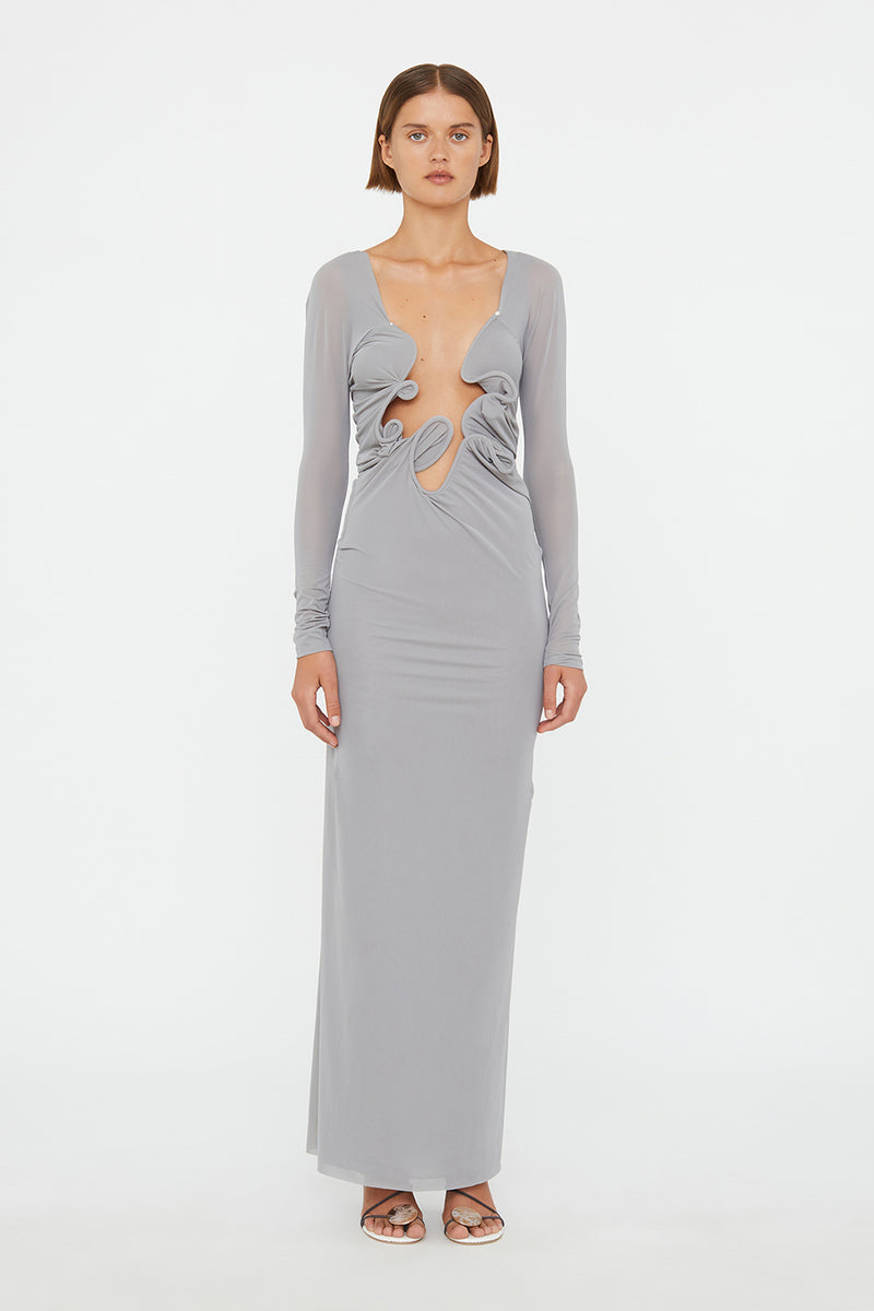MOLDED VENUS SHAWL DRESS *pre-order*
