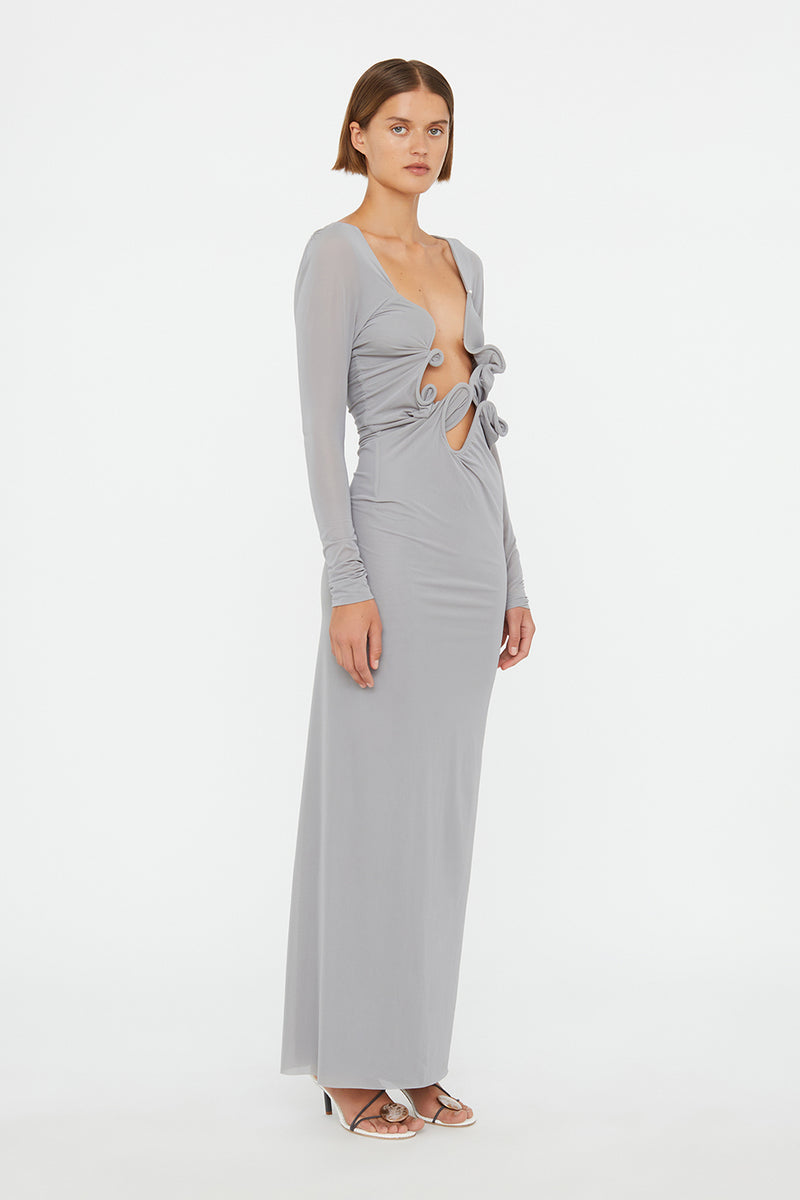 MOLDED VENUS SHAWL DRESS *pre-order*
