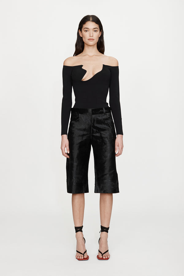 ODESSA ARCED KNITTED L/S TOP *pre-order*