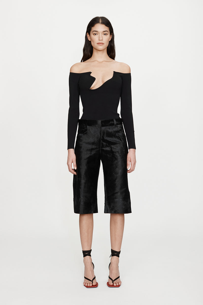 ODESSA ARCED KNITTED L/S TOP *pre-order*