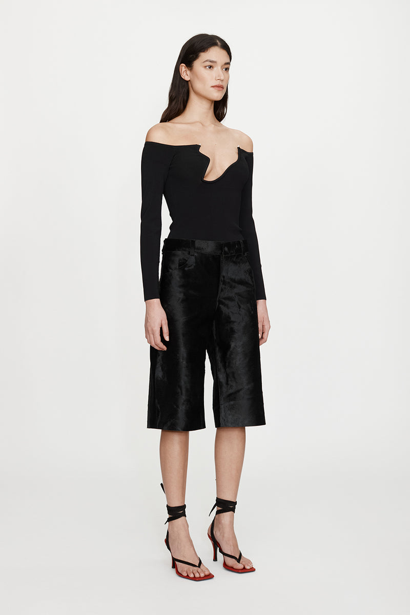 ODESSA ARCED KNITTED L/S TOP *pre-order*