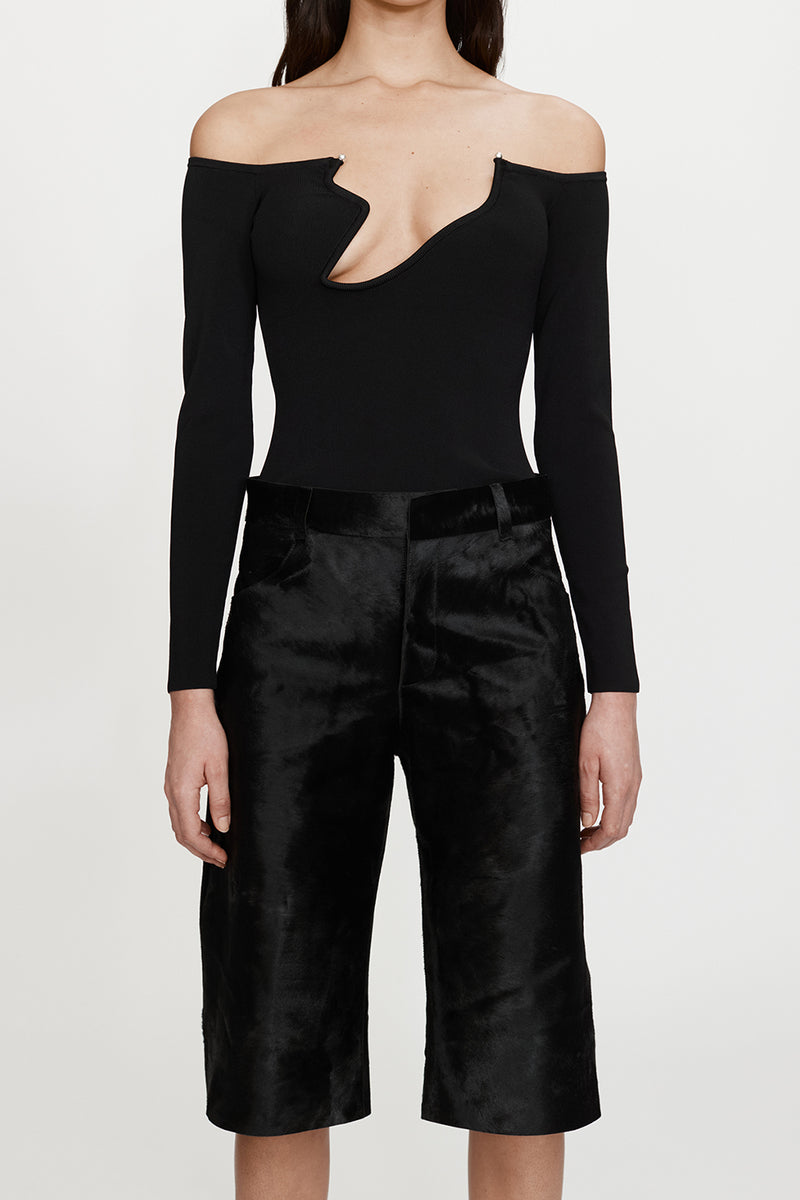 ODESSA ARCED KNITTED L/S TOP *pre-order*