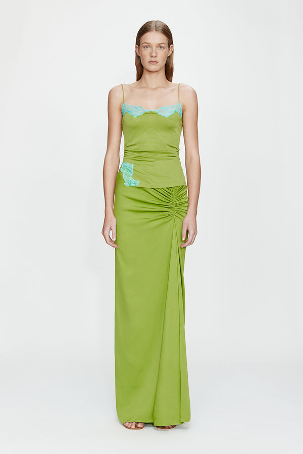 DELPHIN LACE RIB CAMI *pre-order*