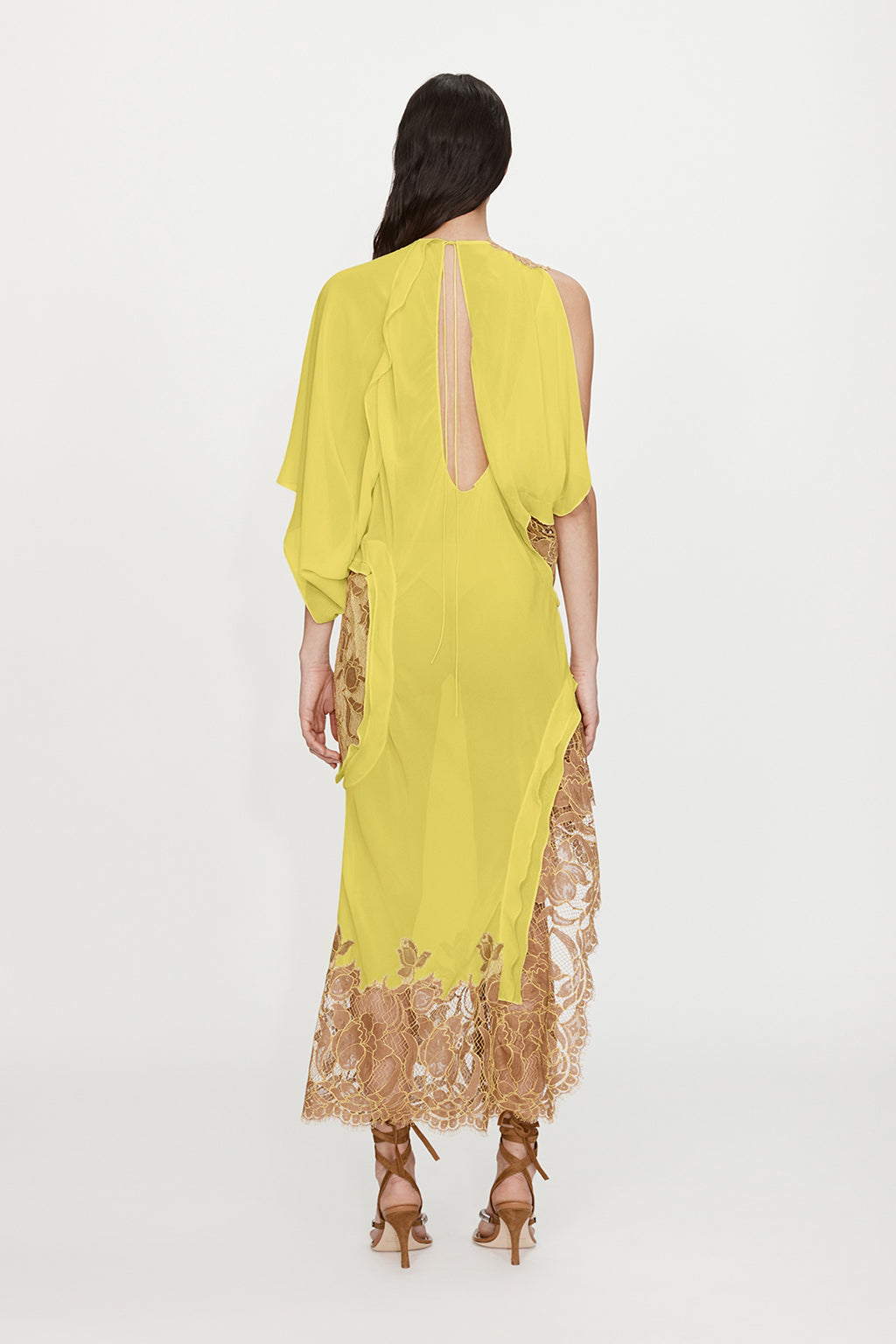 ROBE ALUNA DENTELLE CONCAVE