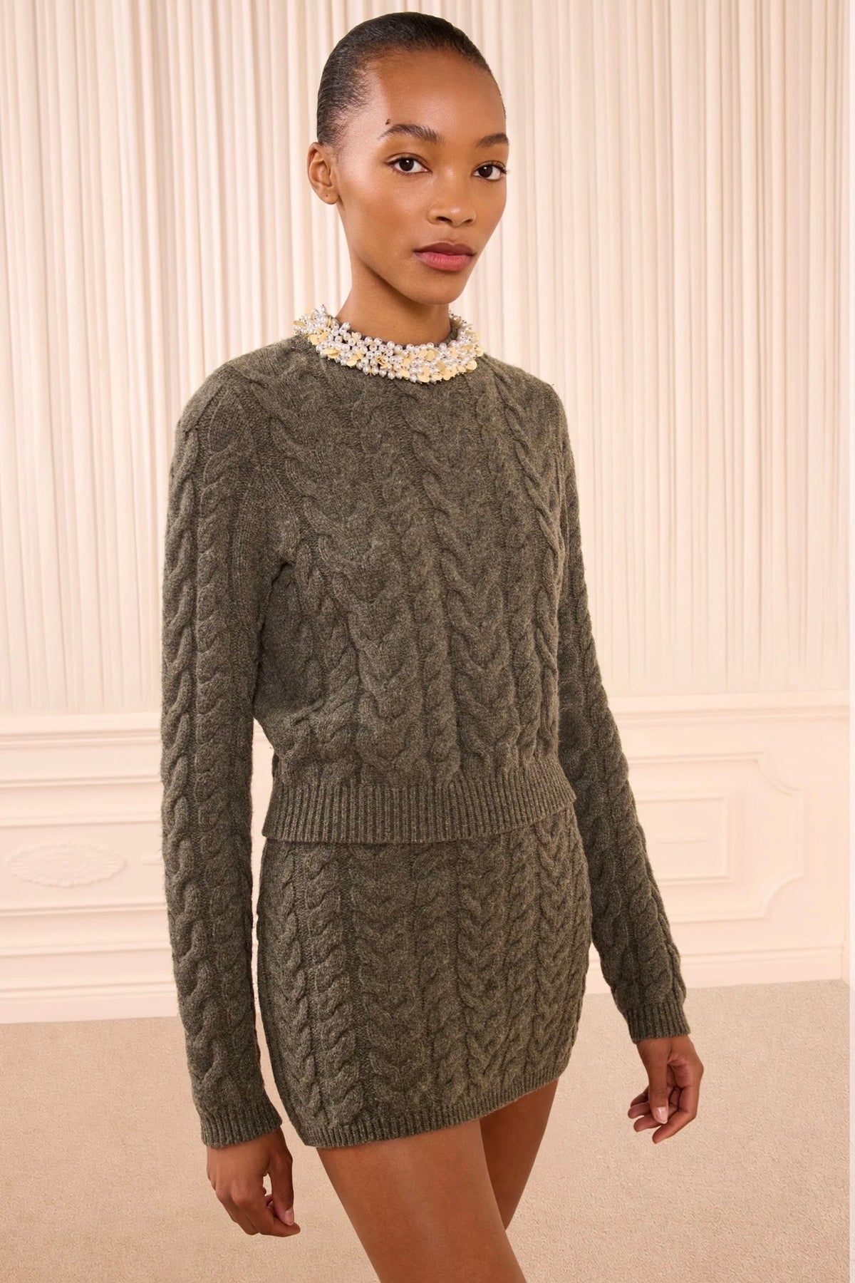 LOLA MINI KNIT SKIRT