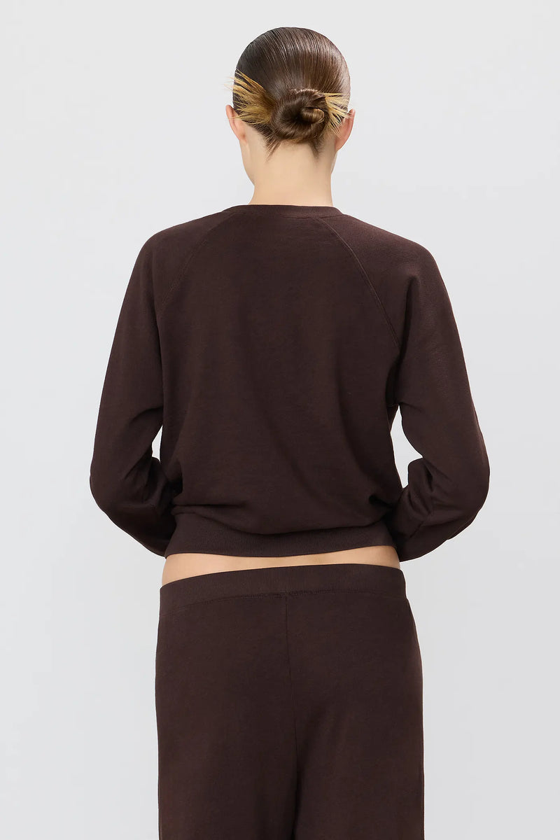 SHRUNKEN RAGLAN SWEATSHIRT