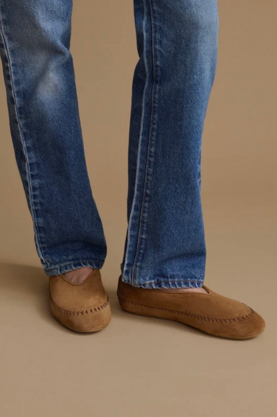 EMBER SHEARLING FLAT