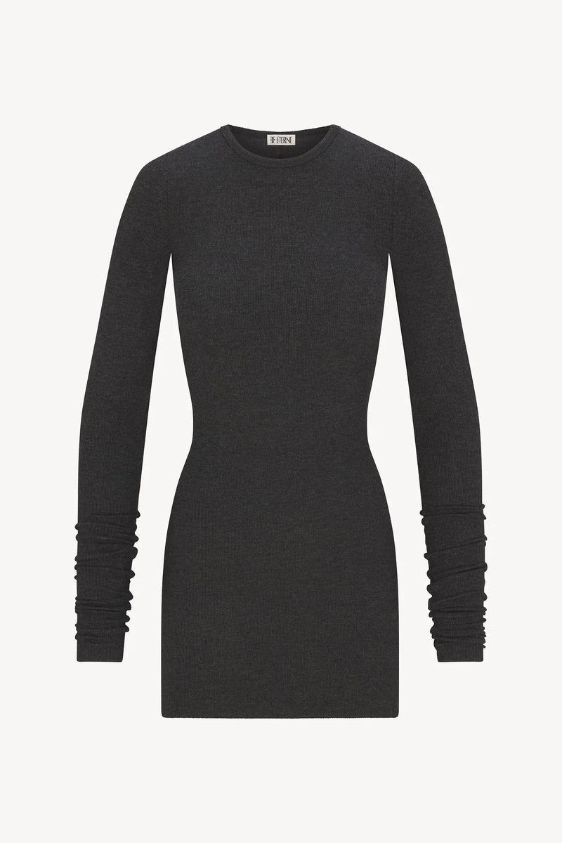 CREWNECK MINI DRESS