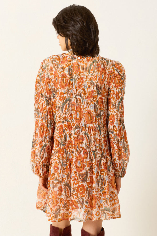 JUNO TOPAZ FLOWER DRESS