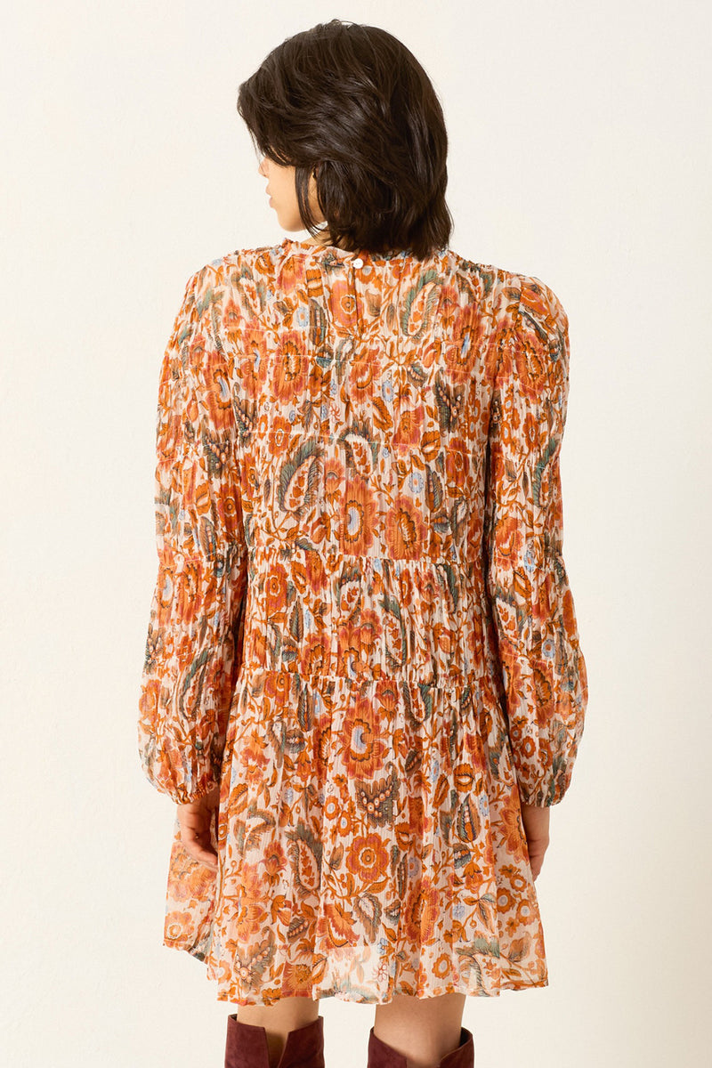 JUNO TOPAZ FLOWER DRESS