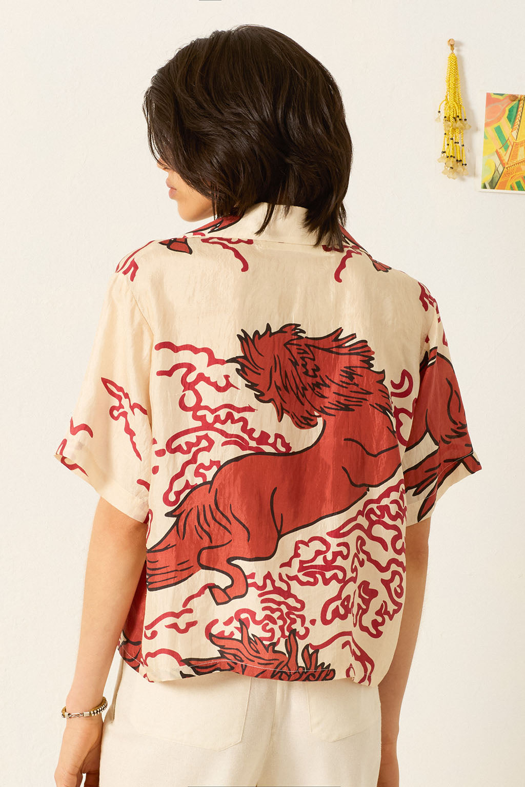 STEVIE ROUGE PEGASUS SHIRT