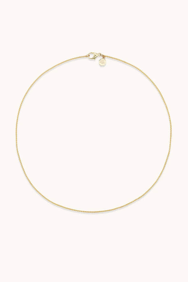 16" 14K YG SMALL WHEAT