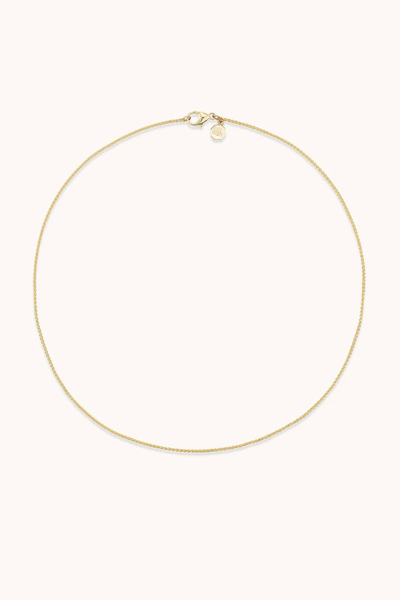 16" 14K YG SMALL WHEAT