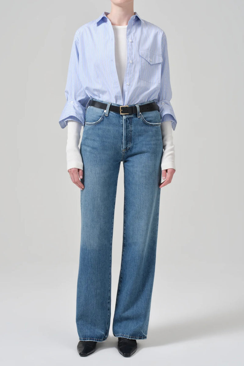 ANNINA 33" LENGTH WIDE LEG DENIM