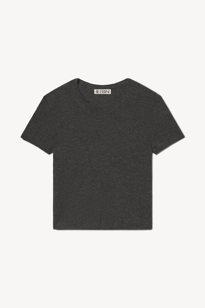 RIB STITCH BABY TEE