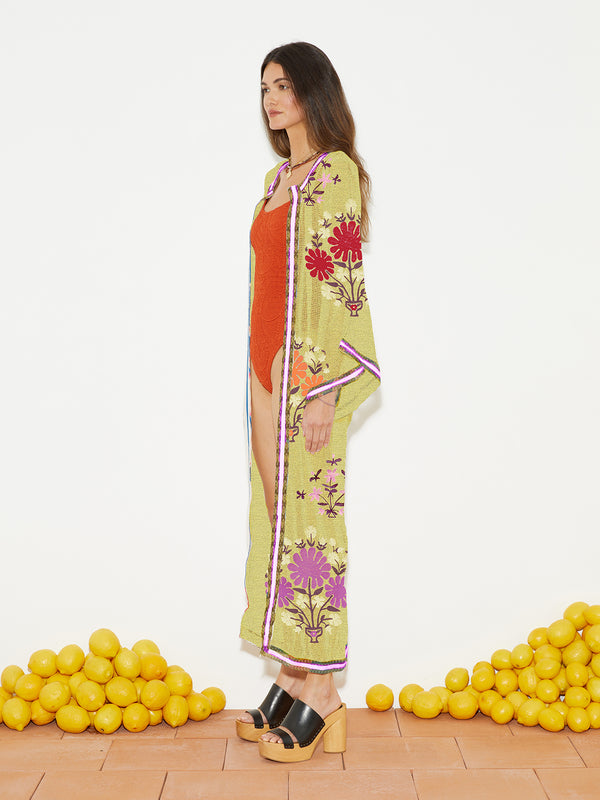 EDEN EMBROIDERED ROBE