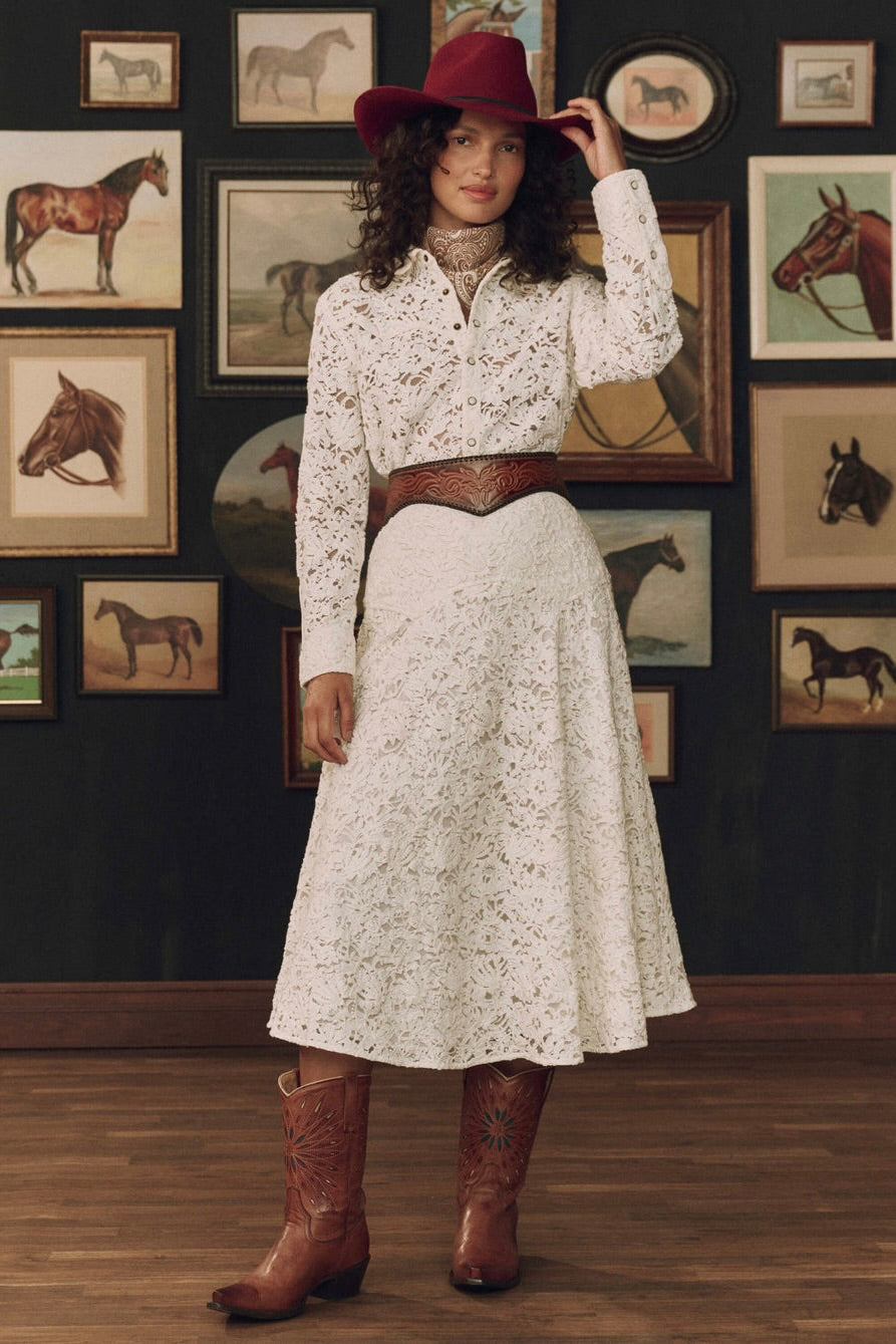 THE RELIC LACE WESTERN SHIRT *PRE-ORDER*