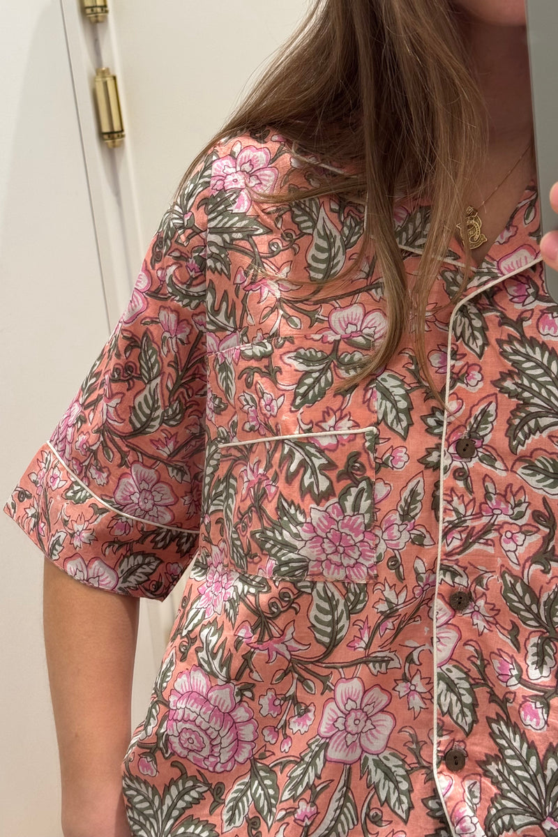 FLORAL PRINT PAJAMAS