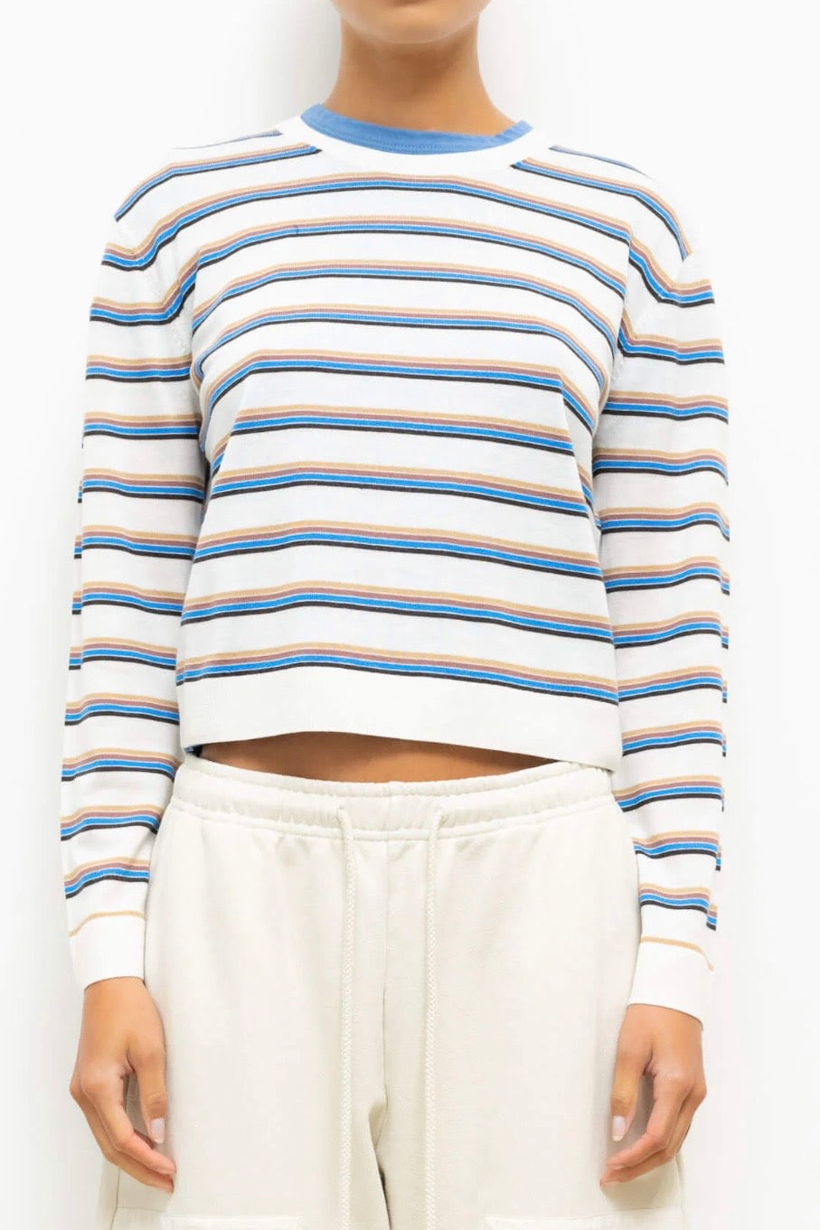 JAMES STRIPE CLASSIC CREW