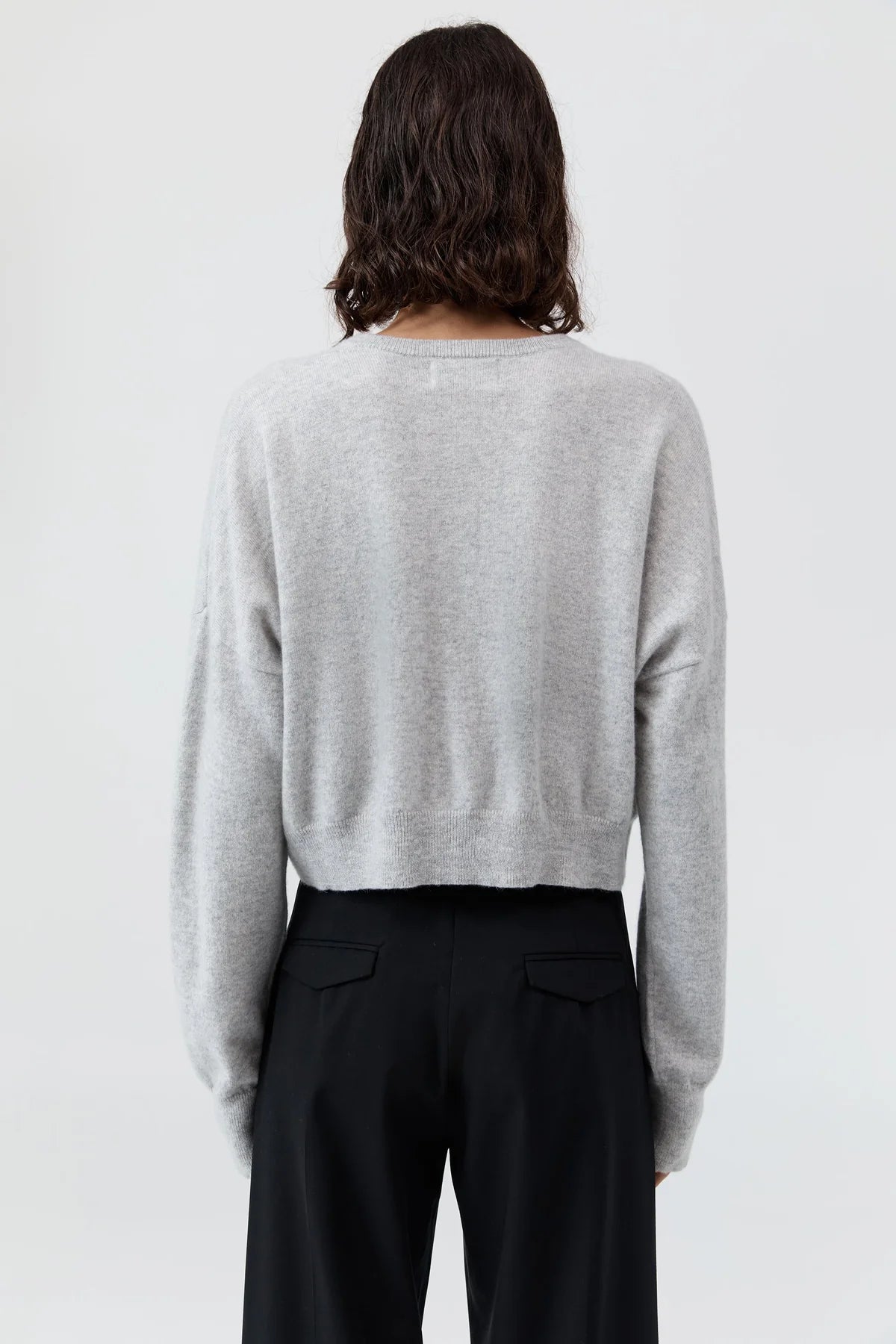 RELAXED CROPPED CARDIGAN