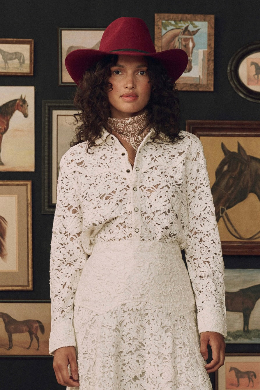 THE RELIC LACE WESTERN SHIRT *PRE-ORDER*
