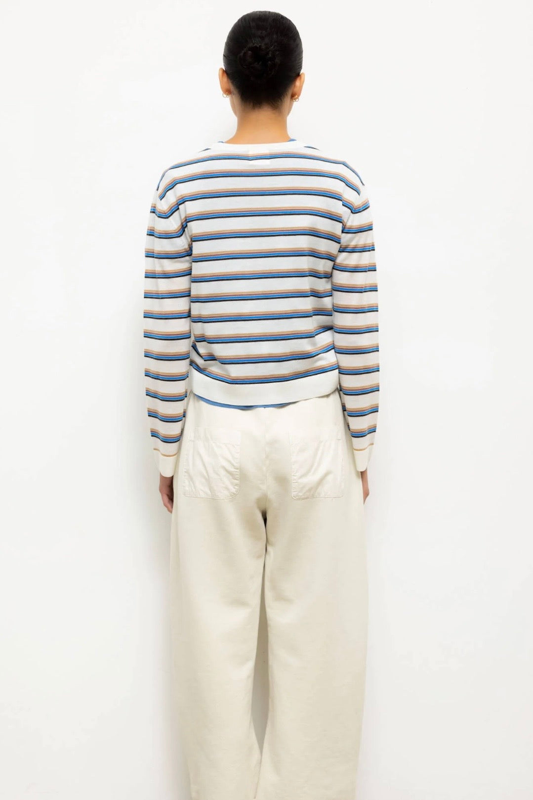 JAMES STRIPE CLASSIC CREW