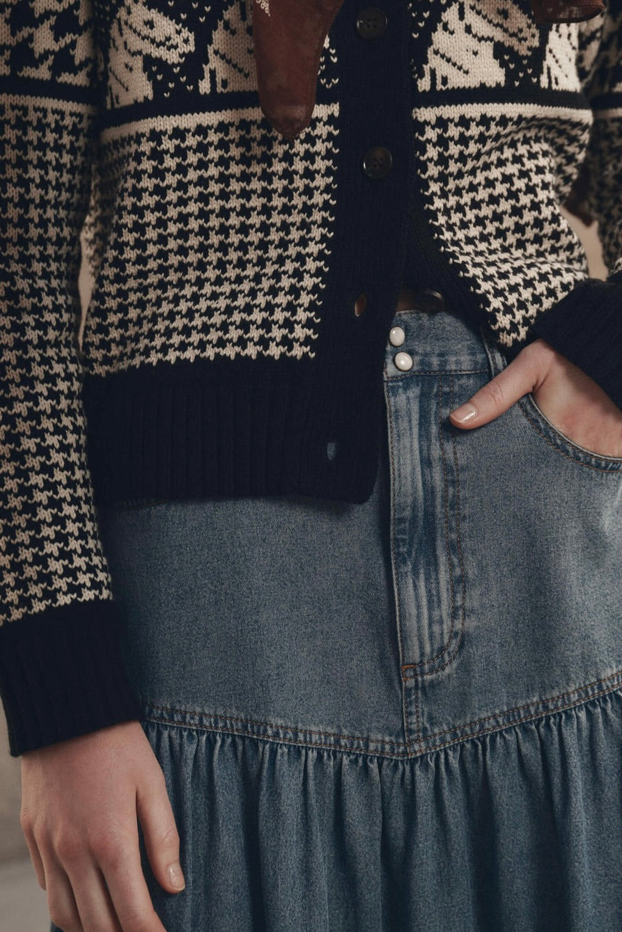 THE WESTERN YOKE SKIRT