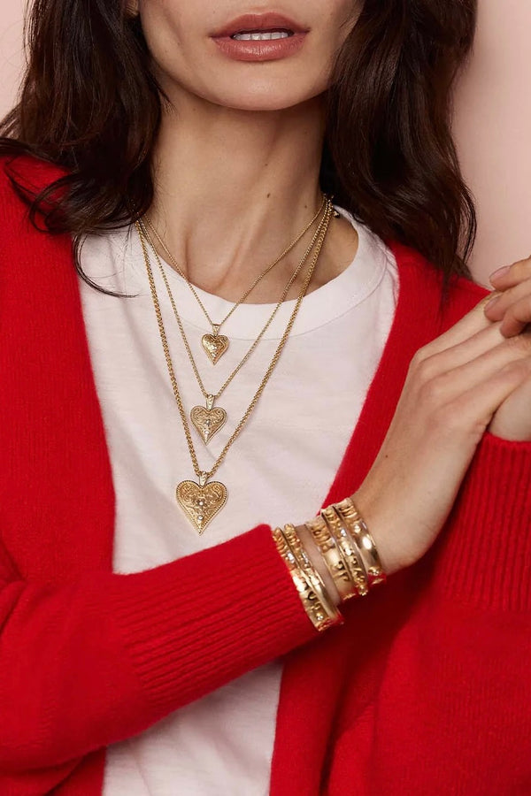 Medium Southwestern Heart Charm